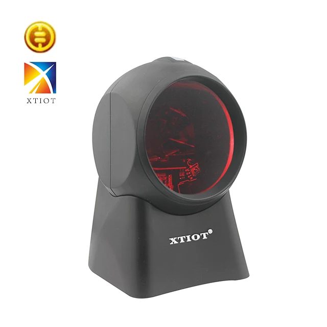 XT7110 высокое качество лазерной планшетный сканер штрих-кода 20 линий Настольный
