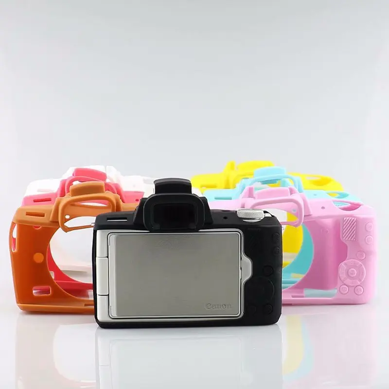 Силиконовый защитный чехол для цифровой камеры Canon EOS M50|Сумки фото-/видеокамеры| |