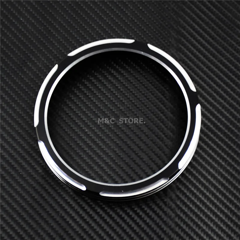 Motorcycle Black Speedometer Trim Bezel Cover Billet CNC Cut For Harley Sportster 883 1200 XL XR Iron Dyna Stree Bob Low Rider|for harley 883|harley