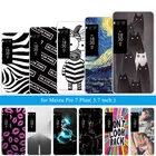 Роскошный ТПУ чехол для Meizu Pro 7 Plus Zebra задняя крышка 5,7 дюймов для Meizu Pro 7 Plus прозрачная оболочка корпуса телефона Capa