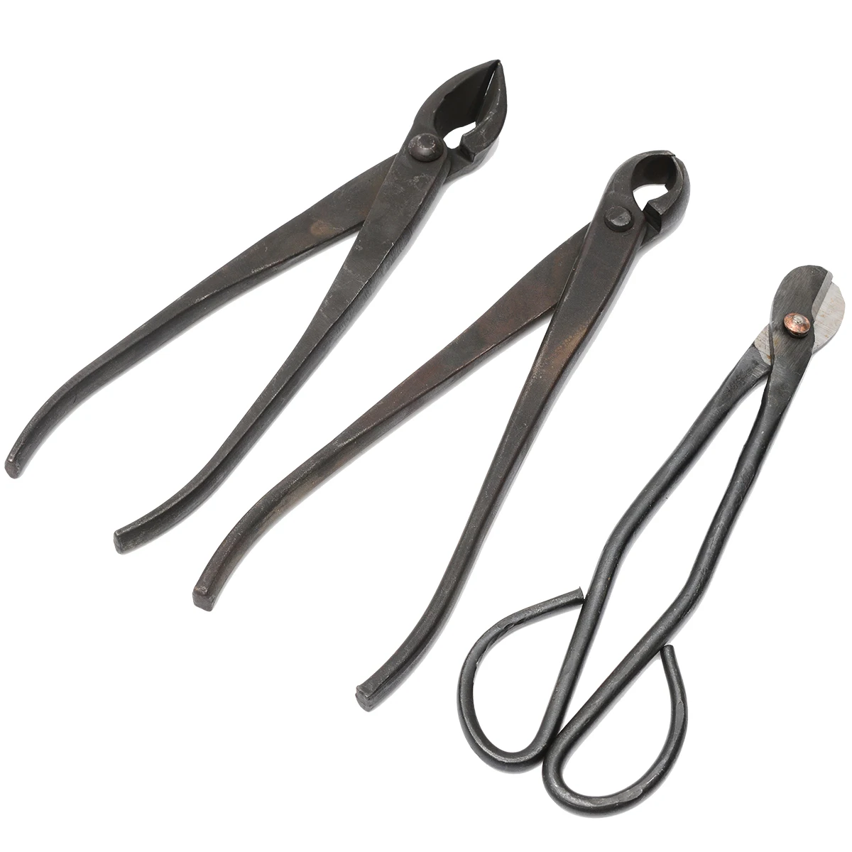 

15pcs Bonsai Tool Set Carbon Steel Extensive Cutter Scissors Kit With Nylon Case Garden Pruning Tools