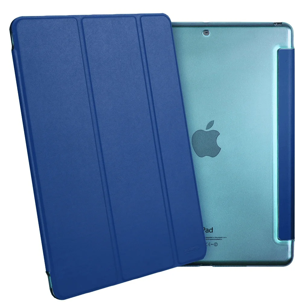 Чехол для iPad воздуха, ESR ура Цвет PU прозрачная задняя Ultra Slim Light Вес Trifold Смарт чехол для iPad воздуха/5
