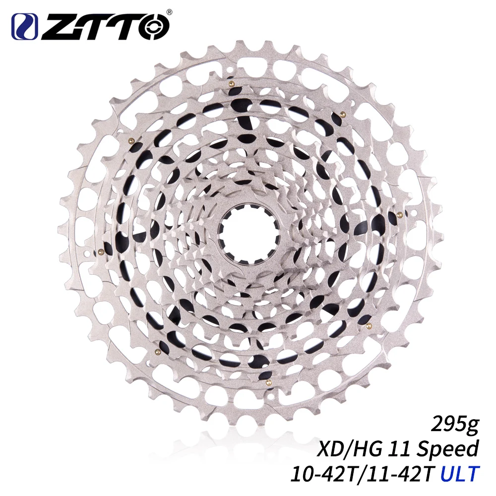 ZTTO велосипедная кассета 11 скоростей XD 10 42T Ultimate HG MTB Freewheel CNC стальные звездочки для