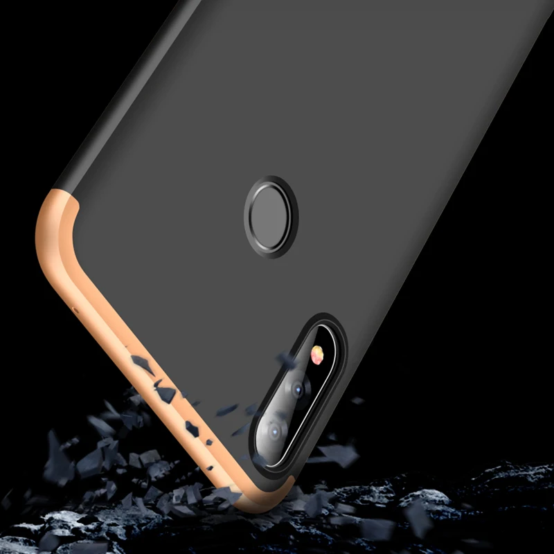 Luxury Hard Phone Case For ASUS Zenfone Max Pro M2 ZB631KL Back Cover 3 in 1 Matte Detachable Shockproof Protection Coque | Мобильные