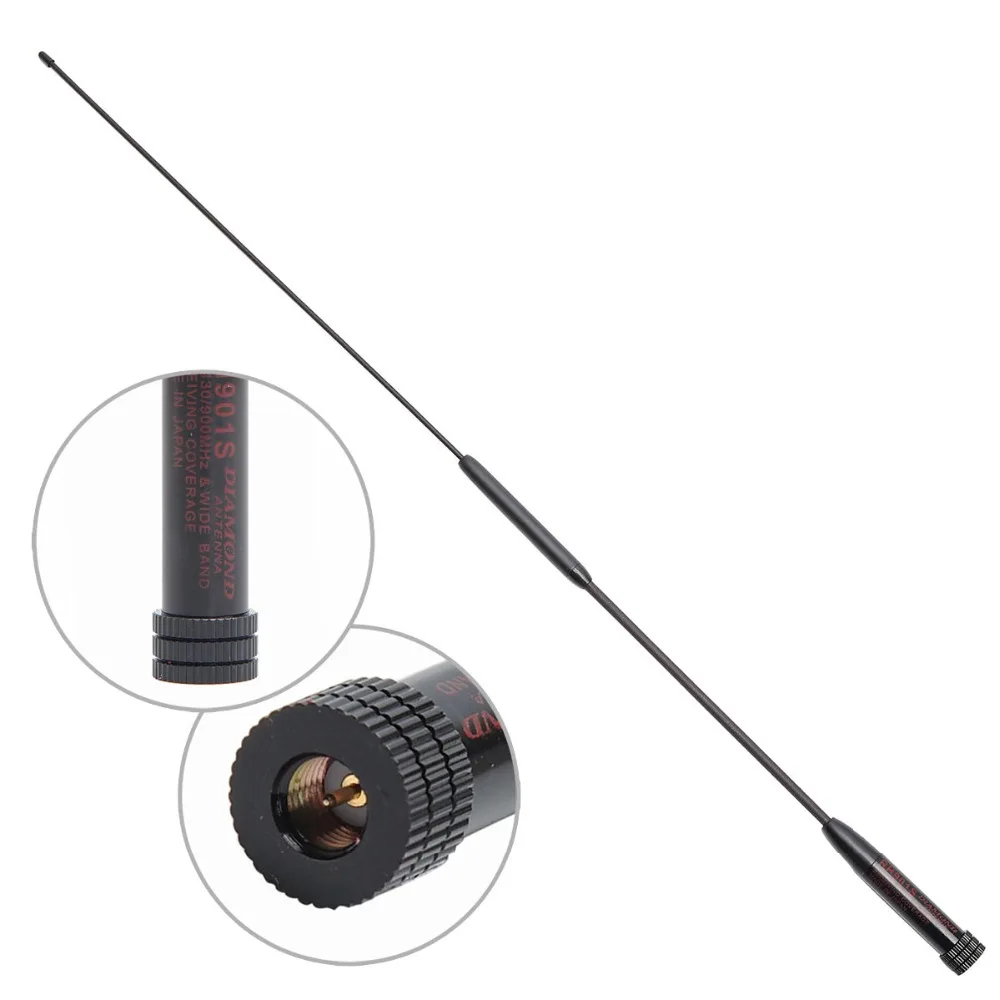 Diamond RH901S SMA-Male Двухдиапазонная 144/430/MHz Широкополосная Антенна для TYT TH-UV8000D/E MD-380/390 WouXun Walkie Talkie