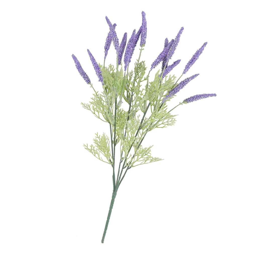 15 головок пена для искусственных цветов Лавандовый горшок с букетом растение DIY