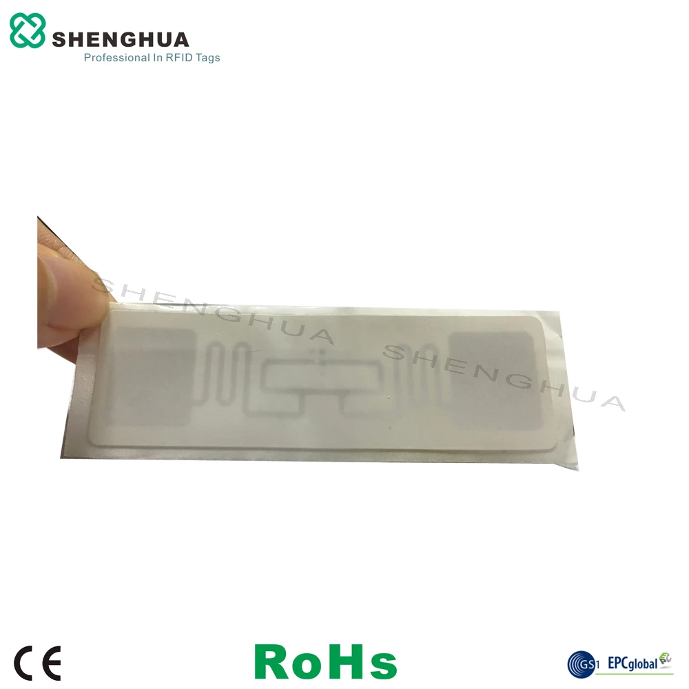 10 шт./упак. длинный диапазон считывания RFID пассивная самоклеющаяся этикетка ISO 6C и