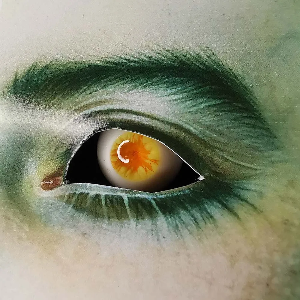 Глаза BJD из смолы ручной работы желтые и оранжевые УФ для глаз 1/3 1/4 1/6 bjd sd LUTS DOD MSD SD