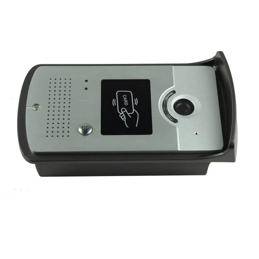 YobangSecurity проводной 7 &quotдюймовый видео дверной звонок телефон Интерком RFID карта