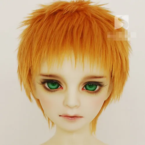 Коричневый короткий BJD кукла меховой парик для дяди 1/3 1/4 1/6 1/8 1/12 полный размер HH63 |