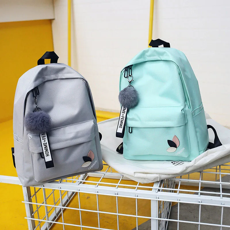 New Women's Nylon Backpack Female Backpacks School bag For Girls Fashion Rucksack Waterproof Travel Bag Bolsas Mochilas