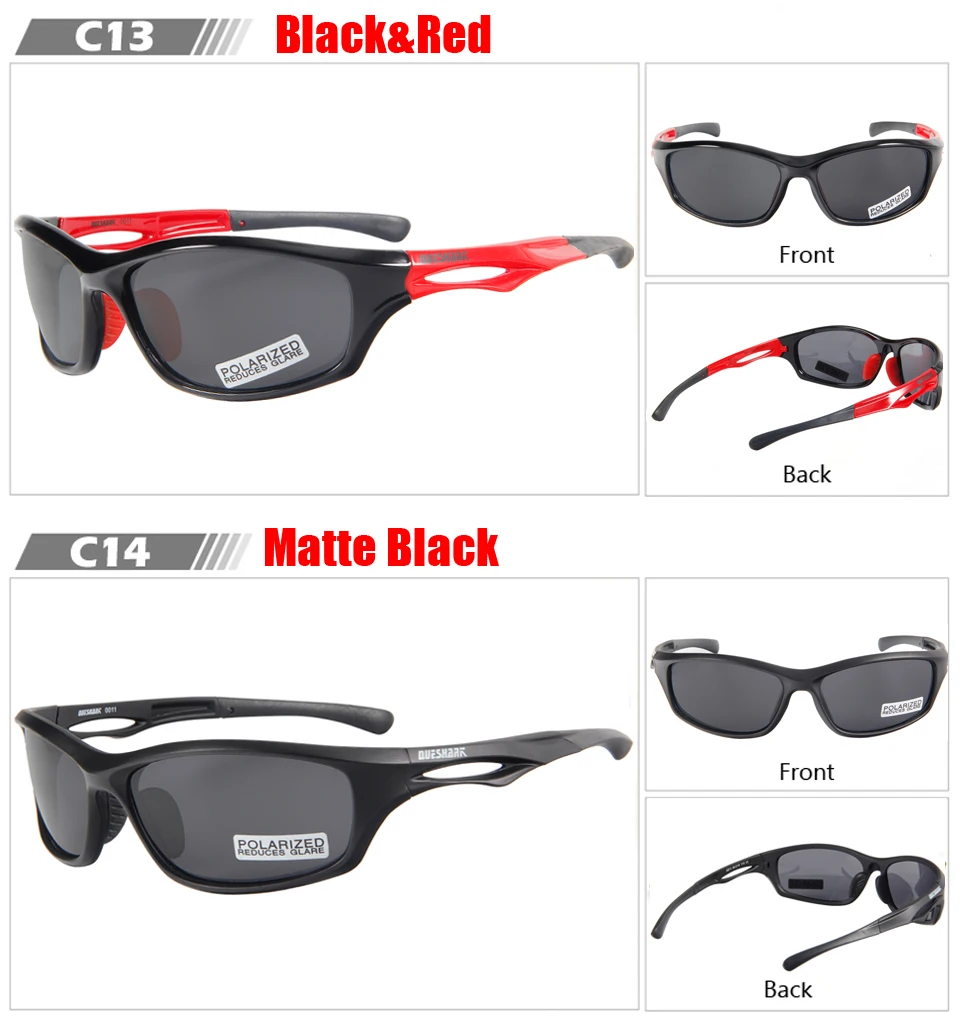 Queshark TR90 UV400 HD мужские и женские поляризованные солнцезащитные очки для велоспорта, спортивные очки для велосипеда, очки для альпинизма, пешего туризма, рыбалки