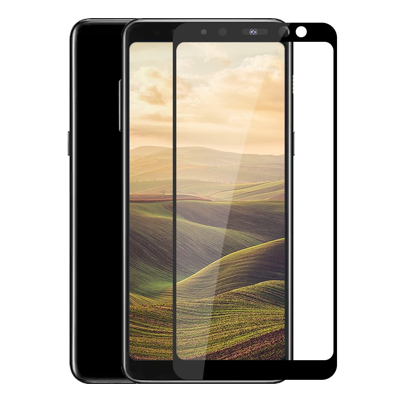 Полный закругленный протектор экрана для Samsung Galaxy A8 2018 A820 ультратонкий защитный
