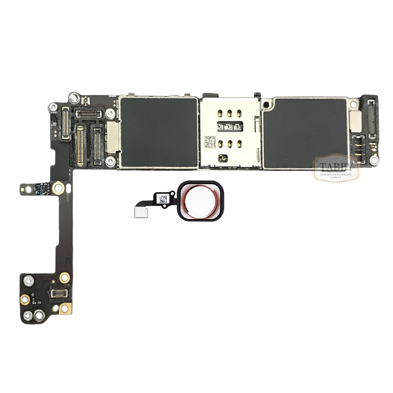 Для iphone 6s материнская плата с полным чипом, оригинальная разблокированная материнская плата для iphone 6s с сенсорным ID на 16 Гб/64 Гб/128 ГБ