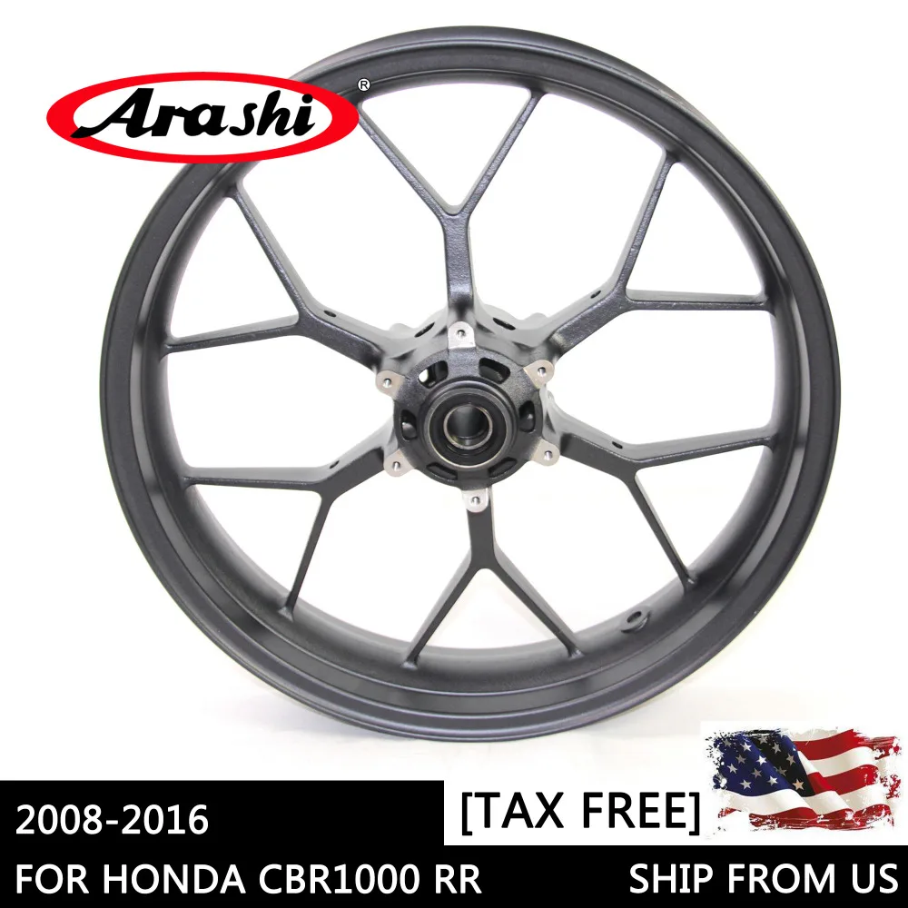 Араши Корабль из США переднее колесо обод для HONDA CBR1000RR CBR1000 RR 08 09 10 11 12 13 2014 2015 2016 2017