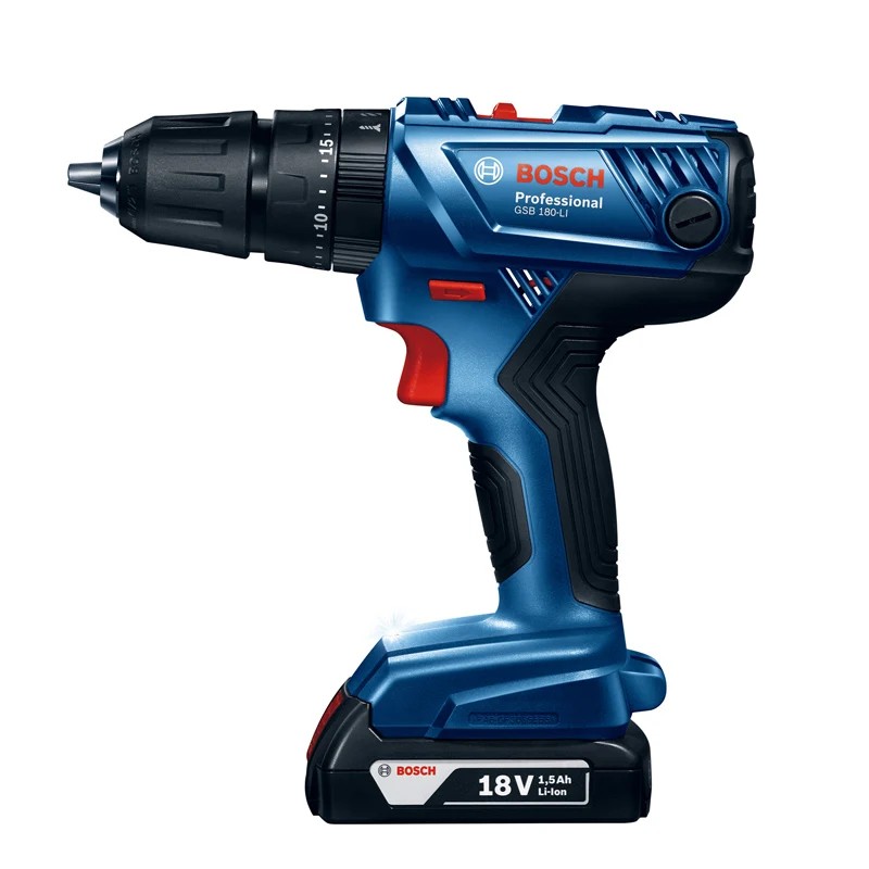 Bosch Ударная дрель для зарядки 14,4 В/18 В литиевая отвертка ручная дрель GSB140-LI/GSB180-LI