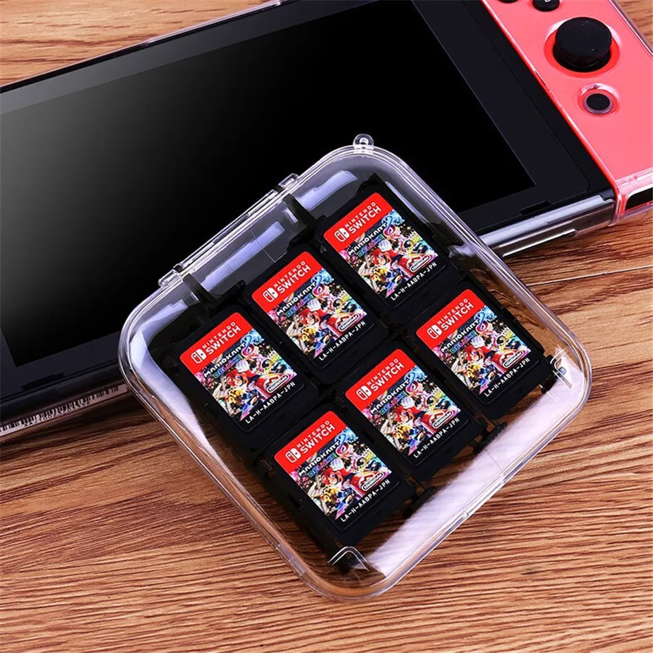 WaterLowrie 12 в 1 карта памяти Micro SD чехол держатель для Kind Switch NS Switch Lite хранение картриджей коробка