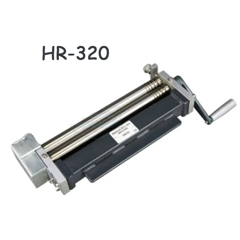 

12kg Stainless Steel Plate Rolling Machine Manual Rolling Machine Desktop Steel Plate / Metal Rolling Processing Machine HR-320