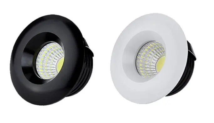 2018 Rushed Real Luces Led 10 шт./лот мини светодиодные светильники белый круглый потолочные