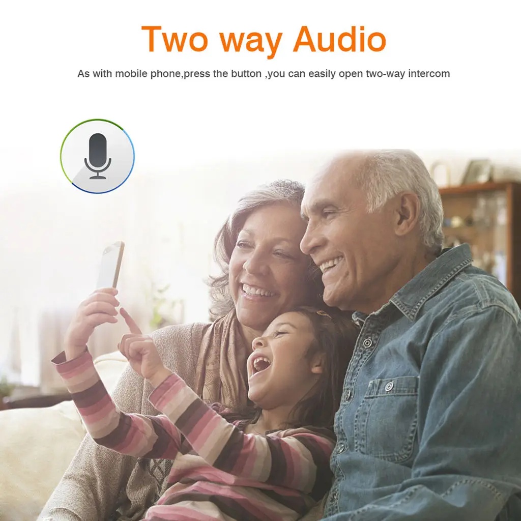 360 градусов 2MP HD беспроводной панорамный умный ламповый светильник IP VR wifi рыбий