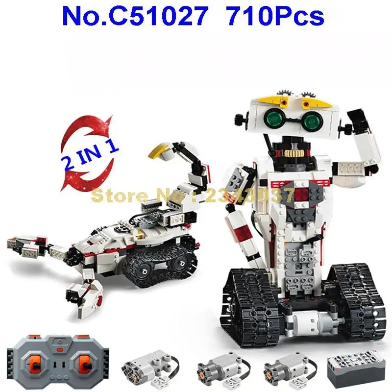 C51027 710 шт. 2in1 Дистанционное Управление Rc преобразование деформации робот Usb