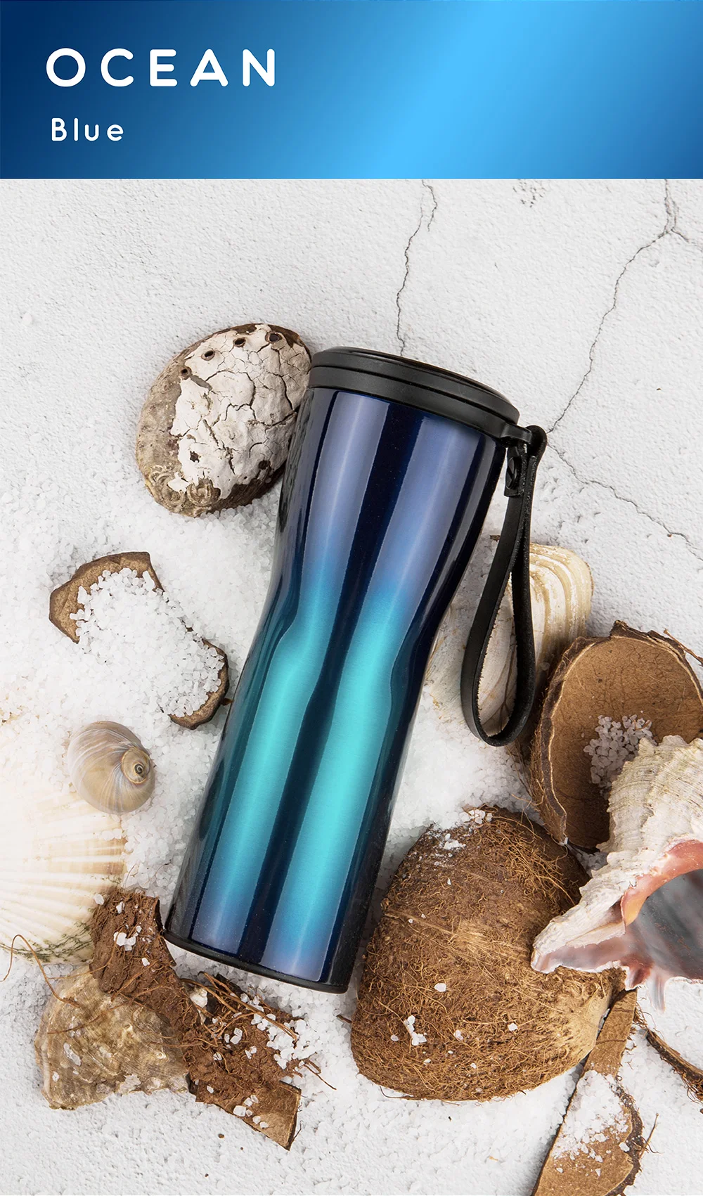 Xiaomi кружка для путешествий Kissfish Moka умный стакан для кофе вакуумная изоляционная бутылка сенсорная температура дисплей экран кофейная чашка