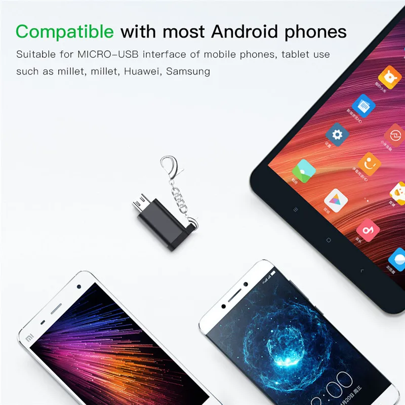 Кабель адаптер Micro USB папа мама Type C|Переходники и адаптеры| |