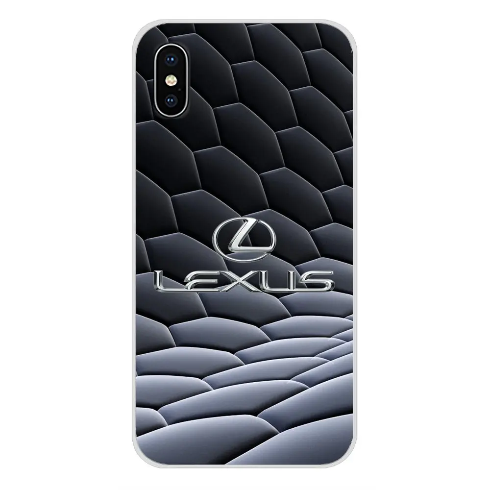 Аксессуары чехлы для телефонов роскошный Автомобильный логотип Lexus Apple iPhone X XR XS MAX