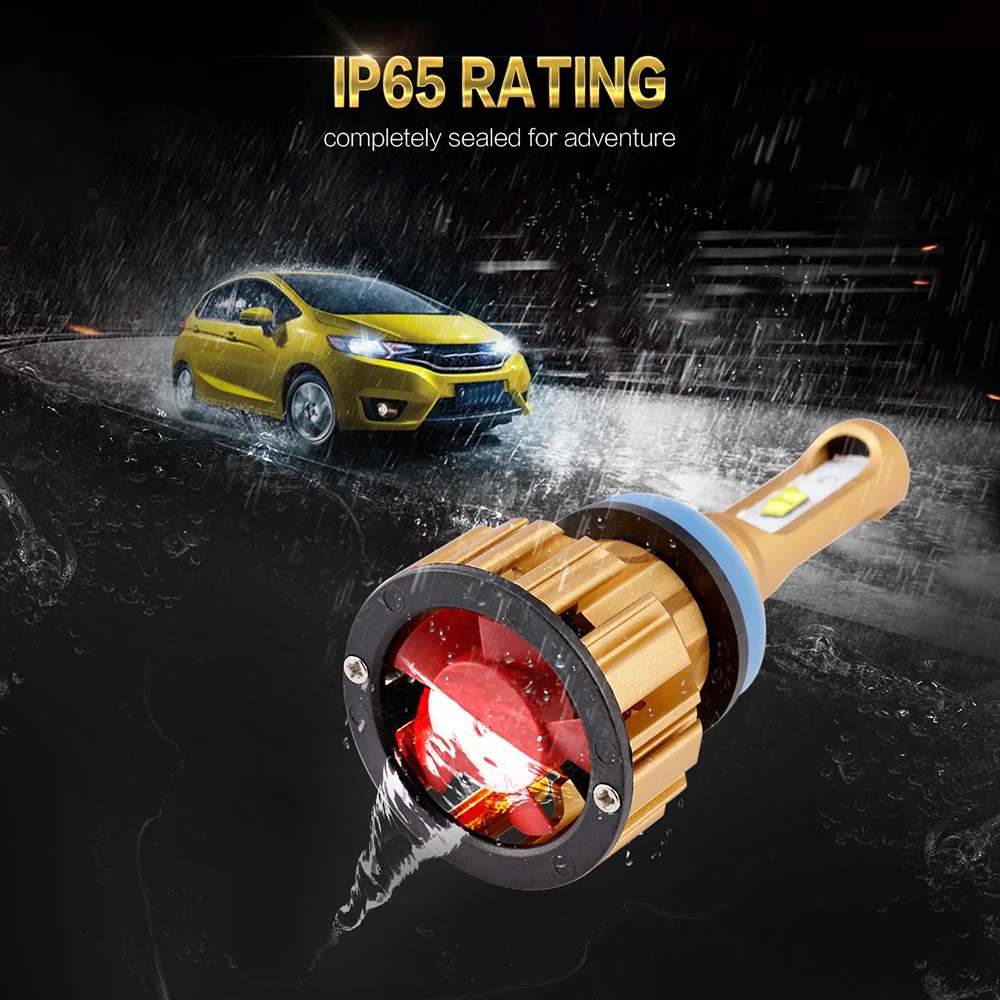 Oslamp H11 Светодиодный лампы для фар 70 Вт 7000LM 6500 к SMD авто налобный фонарь