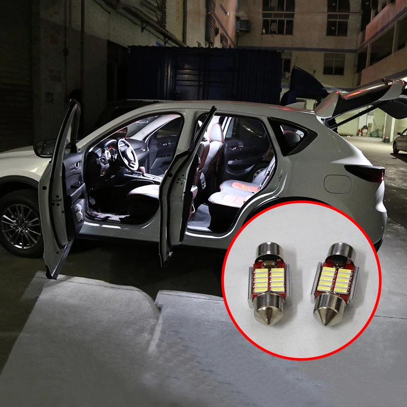 5x гирлянда 31 мм C10W светодиодный лампы автомобиля внутренний светильник комплект