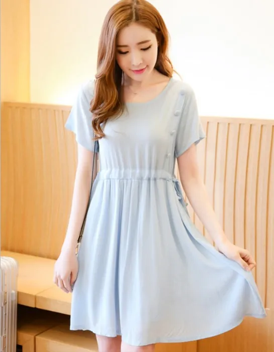 2016 Хлопок Полиэстер Повседневная Лайкра Короткий Прямой Новая Летняя Футболка