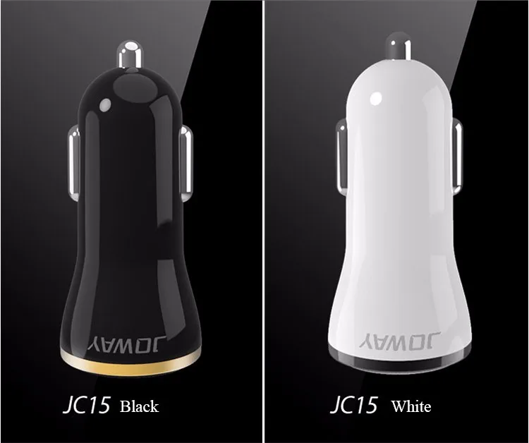 JOWAY устройство для автомобиля с двумя портами USB Зарядное устройство 2.4A быстро Зарядное устройство для iPhone 6S 6 plus SE для samsung Xiaomi мобильных телефонов Планшеты в машину с USB, туманный распылитель, Зарядное устройство