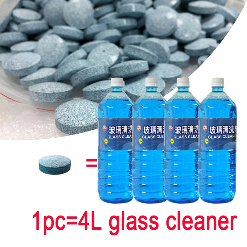 Автомобильный очиститель для окон Очищающий лобовое стекло моющий Effervescent