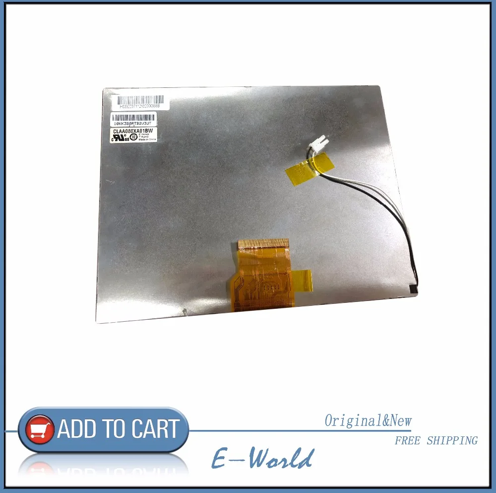 

Original 8inch LCD screen CLAA080XA01BW free shipping