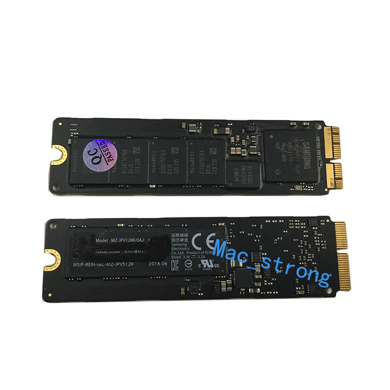 Подлинный 128 ГБ 256 ГБ 512 ГБ SSD для Macbook Air retina A1465 A1466 A1502 A1398 SSD твердотельный накопитель