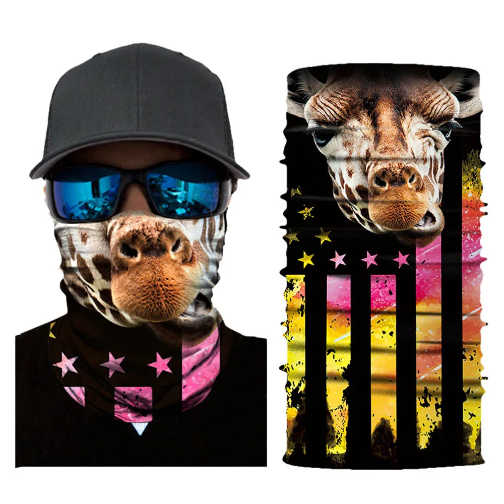 Новое поступление 3D животных уличные Лыжные маски велосипед Cyling Beanies маска для лица зима теплый ветер пробка лицо шапки для велосипеда