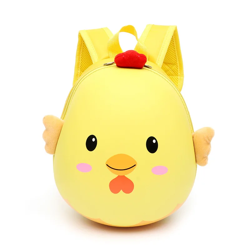 Cute 3D Chick Egg Shell Bag for Boys Girls Children's Backpack Kindergarten School Bags Kids Preschool Backpacks Mochila Escolar