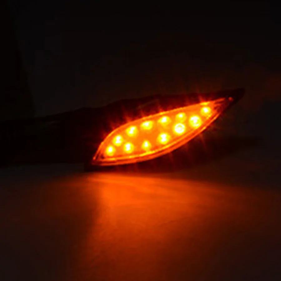 2pcs Universal Skull Ghost Hand Motorcycle LED Turn Signal Light Led blinker indicates lamp For Suzuki GSXR1300 GSX650F GSX1250 |