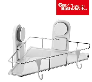 Бесплатная доставка суперпрочная угловая полка Garbath с вакуумной присоской