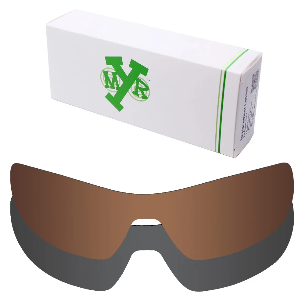 

2 Pieces Mryok POLARIZED Replacement Lenses for Oakley Offshoot Sunglasses Lens Stealth Black & Bronze Brown