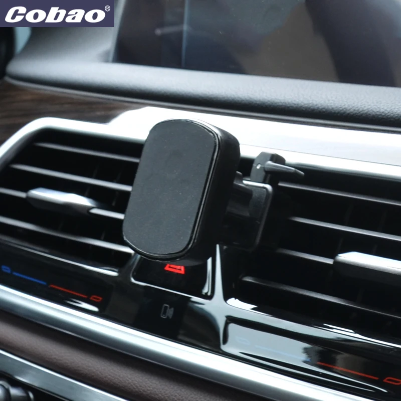 Универсальный магнитный автомобильный держатель для телефона Cobao вращающийся на