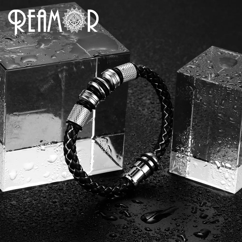 Цветная Магнитная застежка-молния REAMOR из нержавеющей стали 316 6 мм металлический