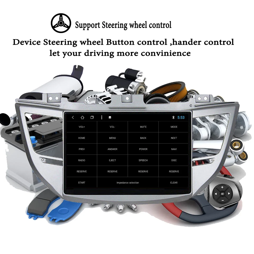 

Android 10.0 car dvd for Hyundai Tucson/ ix35 2016 2017 18 with octa core radio stereo gps navigation 6+128G stereo media player