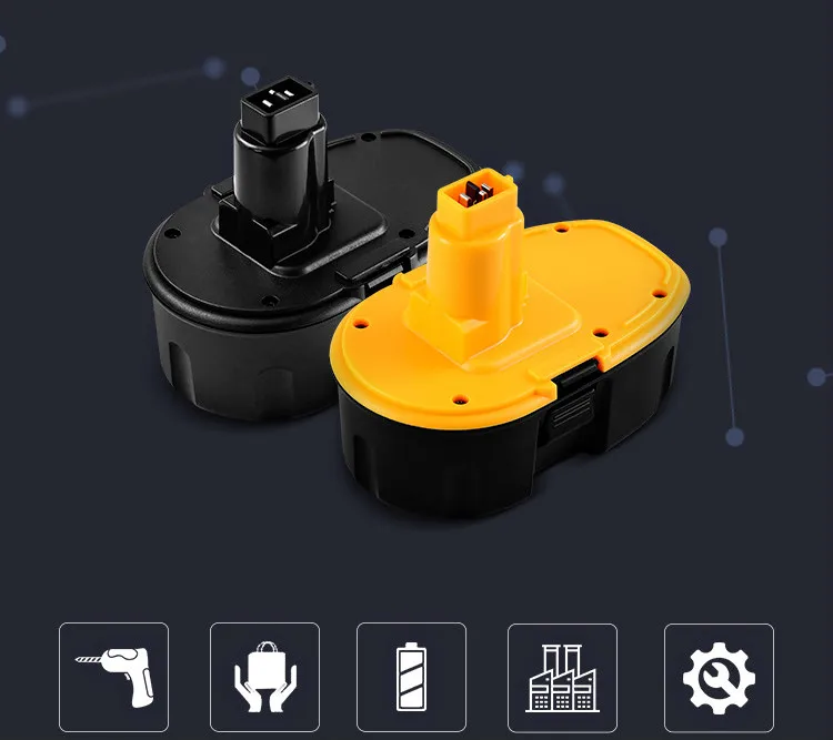 Перезаряжаемая батарея для электроинструмента Dewalt DC9096 DE9039 DE9095 DW9098 DE9503 DW9096 18 в 4500
