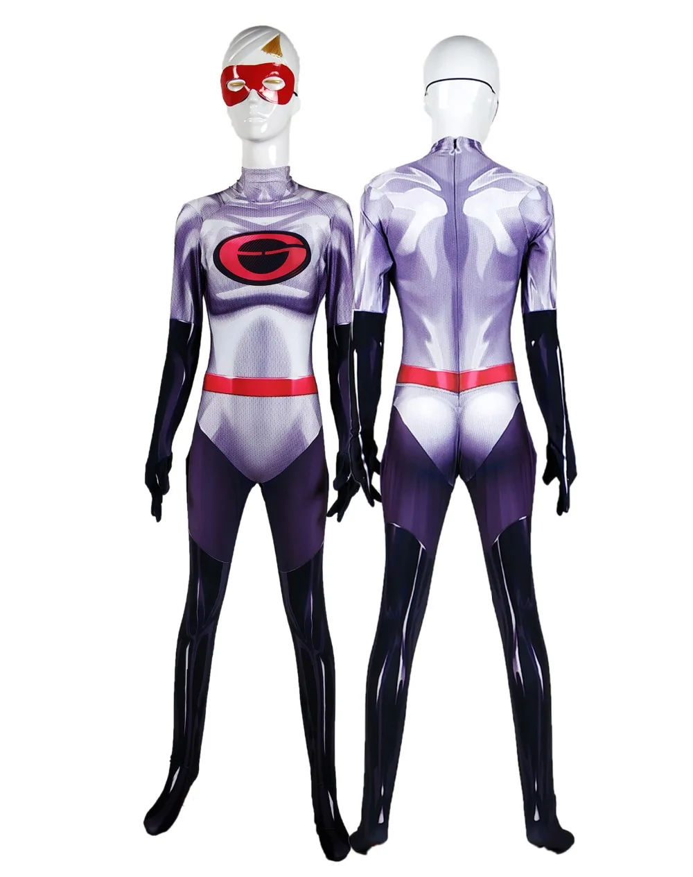 Суперсемейка с 3D принтом 2 Elastigirl костюм супергероя Индивидуальный Женский для