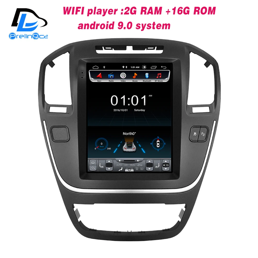 Android 9 0 2G ram Автомобильный gps Мультимедиа Стерео радиоплеер для Buick opel insignia 2009 2013