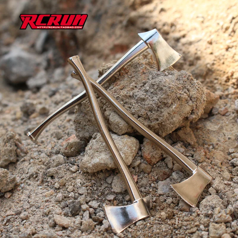 Металлический топор RCRUN модель огненного топора детали для украшения подходит 1:10