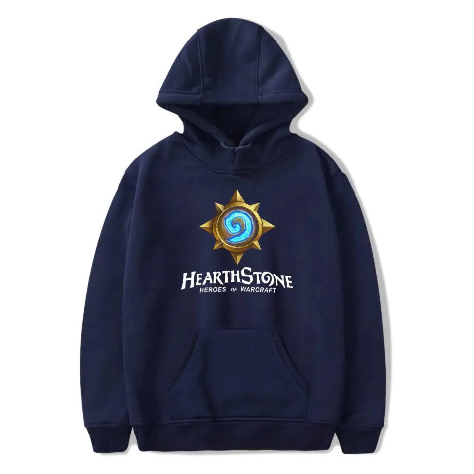 Новинка 2019 толстовка Hearthstone Весенняя Толстовка с длинным рукавом капюшоном для