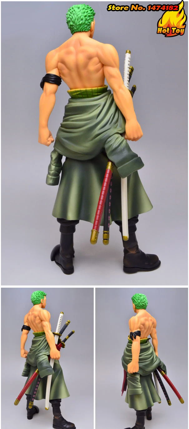 100% оригинальная Коллекционная Фигурка Banpresto Master Stars (MSP)-ророноа. Zoro SPECIAL VER. От One Piece