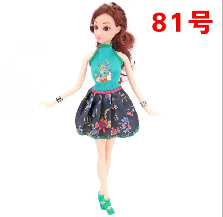 Платье для куклы юбка модное женское платье 1/6 Xinyi FR кукла Барби игрушки девочек